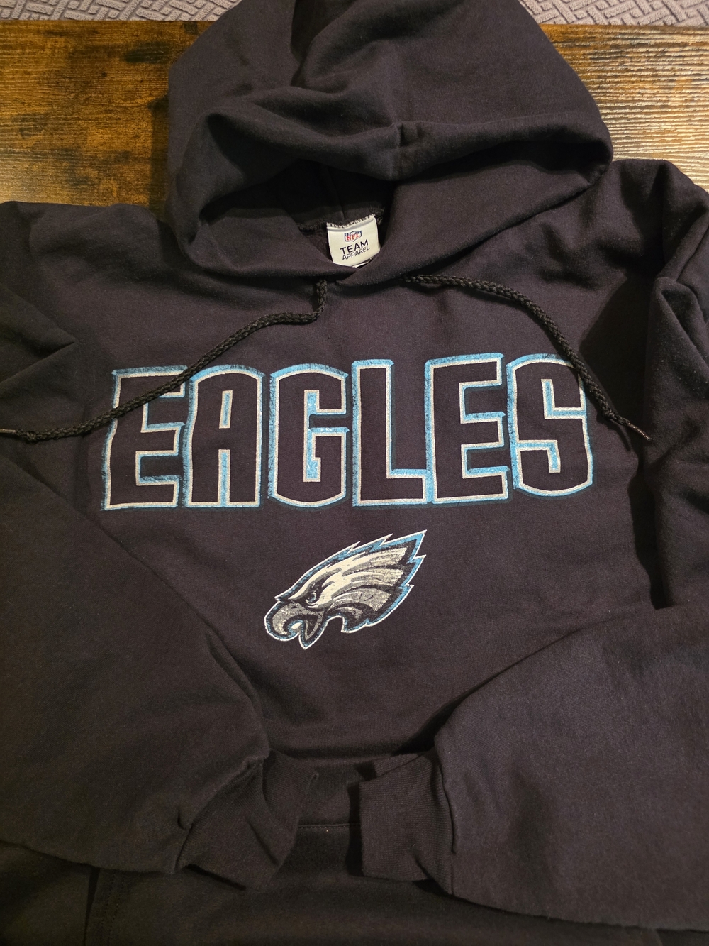 Eagles NFL Licensed Graphic Hoodie Sz 2XL